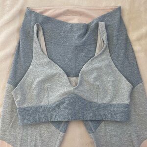 Outdoor Voices Light Gray Sports Bra